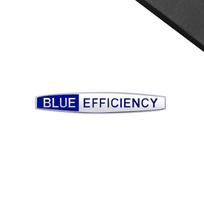 Blue Efficiency Emblema Automobilio Stilius 3D Lipdukas Metalinis LOGO Ženklelis w202 C200 w213 w204 Mercedes Benz Lorinser Kėbulo Apdaila WZ2 white