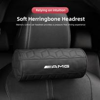 Automobilio odinė galvos atrama Sėdynės galvos atrama Kaklo pagalvė Mercedes Benz AMG A B C E G CLA W211 W203 W204 C260 E300L A200L GLC300 BA3 gray