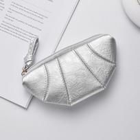 Trendy Retro Mini Croissant Dumpling Bag – Exquisite Design Handheld Coin Purse with Lanyard juoda