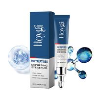 Peptide Eye Serum Reduce Fine Line Dark Circle Improve Skin Elasticity Crow’s Feet Eye Bag Removal Anti-Puffiness Under Eye Care 20g blue