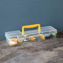 Multifuntional Plastic Hardware Tool Box Tool Organizer Toolbox Tool Storage Box Household Transparent Parts Box