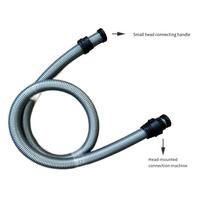 2m žarna, rankena, vamzdis Miele C1 C2 C3 ir S serijos dulkių siurbliams (38 mm) 360° besisukantis žarnos dulkių siurblio priedas gray