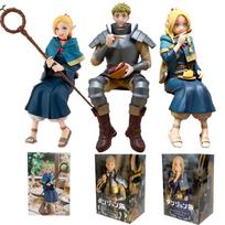 Anime Girl Statue Delicious in Dungeon Marcil Donato Sitting Doll Toy Gift with Dungeon Food Leo Stouten Figure black