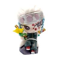 Demon Slayer Kimetsu No Yaiba Mystery Blind Box Cute Kawaii Figure Tanjirou Nezuko Kyoujurou Mitsuri PVC Model Playthings Kids Presents gray