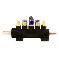 Air Control Five Way Foot Pedal Valves Wheel Repairing Tool Tire Changer Machine Air Control Valves black