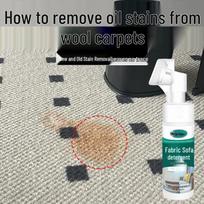 Jiuhang Wool Carpet & Fabric Foam Cleaner black