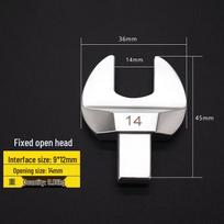 Jinghong Torque Wrench Open-End Head Attachment