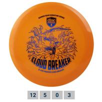 Diskgolfo diskas Distance Driver Q-LINE PREMIER Cloudbreaker Gannon Buhr Signature Orange