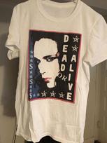 Pete Burns Dead or Alive Band White Shirt Cotton Adult S-5XL UB085 XL black