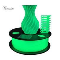 3D Printing Accessories Glow-in-the-Dark PLA Filament 1.75mm, 1Kg Spool Luminous Solid Color Filament, 1.75mm Printer for DIY Figurines Models Crafts žalia