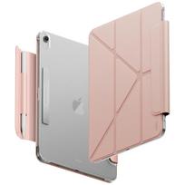 Dėklas UNIQ Camden Lite skirtas iPad skirtas iPad 11″ A16 (2025) / iPad 10.9″ 10 gen. (2022) rožinės spalvos