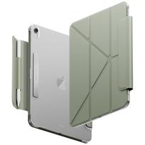 Dėklas UNIQ Camden Lite skirtas iPad skirtas iPad 11″ A16 (2025) / iPad 10.9″ 10 gen. (2022) žalios spalvos