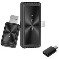 Automobilinis adapteris 4smarts transmiteris ekrano atvaizdavimui (Screen Mirroring) CarPlay juodos spalvos
