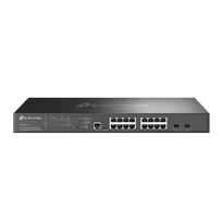 TP-Link Omada SG3218XP-M2 tinklo komutatorius Valdomas L2+ 2.5G Ethernet (100/1000/2500) Maitinimas per Eternetą (PoE) 1U Juoda