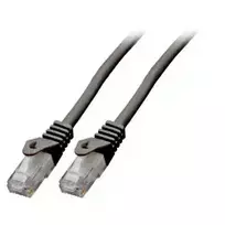 Tinklo kabelis EFB Elektronik K8104SW.15 RJ-45 Cat6 15m Juodas