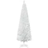 Kalėdų eglutė su stovu 390 antgalių - Balta Ø 55 x H180 cm