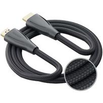 3MK Hardy HDMI 2.1 5m Ultra High Speed 48Gbps 8K60Hz 4K120Hz eARC VRR ALLM Black 5903108774895