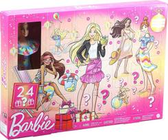 Prekė su pažeista pakuote. Advento kalendorius Mattel Barbie GXD64, 29.7 cm, įvairių spalvų