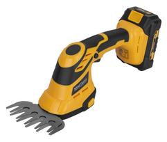 Akumuliatorinės gyvatvorių ir žolės žirklės 2-in-1, 21 V KD6033