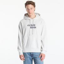 Calvin Klein Jeans Ls Premium Terry Graphic Hoodie Snowy Heather - Dydis L (LV04RG260G P74 Džemperiai)