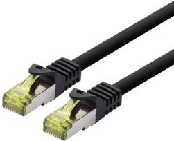 LOGON LOGON PROFESSIONAL TCR6ASS150BL tinklo kabelis Juodas 15 m Cat6a S/FTP (S-STP)