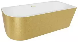 Vonia Besco Zoya Glam Gold, 150 x 75 cm, dešininė, su auksiniais dangteliais