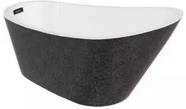Vonia Besco Melody Glam Graphite, 170 x 80 cm, su grafito spalvos dangteliais