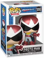 FUNKO POP! Vinilinė figūrėlė: Mega Man - Proto Man, ~9 cm