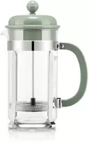 Sveiki, pateikiu vertimą: French press kavos virimo indas su stūmokliu Caffettiera 1L Sage Bodum