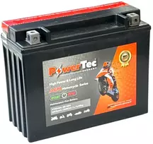 Akumuliatorius PowerTec YTX24HL-BS AGM, 12 V, 21 Ah, 330 A