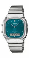 Laikrodis Casio Collection Vintage CASIO VINTAGE SQUARE LADY - TEAL AQ-240E-3AEF