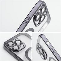 Samsung A57 Electro Mag Cover dėklas, suderinamas su MagSafe, juodas