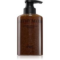 KUNDAL Objet Exfoliating & Waterfull Hand Wash skystasis rankų priežiūros muilas su šveičiamuoju efektu aromatas Earthy Myrrh 380 ml