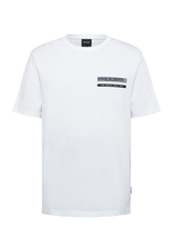 Lyle & Scott - Tv Pixel Graphic T-Shirt - Marškinėliai trumpomis rankovėmis - Balta