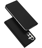 Juodas atverčiamas dėklas Samsung Galaxy S26 FE telefonui "Dux Ducis Skin Pro"