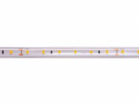 LED juosta, 5m ritė, 24V 4.8W/m hermetiška IP68, T formos, šiltai balta 3000K