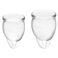 SATISFYER - Jauskis Pasitikinti Menstruacinė Taurelė 15 + 20