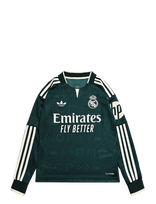 Adidas Performance - Real Madrid Away Jsy Youth Ls - Futbolo marškinėliai - Žalia