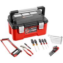 TOOL BOX 51CM WITH 22 TOOLS