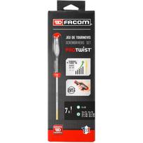 Facom ATXR.J7PB PROTWIST® RESISTORX® atsuktuvų rinkinys, 7 vnt., T8x50mm, TT10x75-TT30x125mm