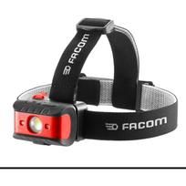 Facom 779.FRT3PB LED priekinė lempa, 200 lm, 2h30, 100 lm, 5h, IP54, IK07, Micro-USB, be rankų