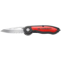 Facom 840.FPB daugiafunkcis peilis, 77mm, 115mm, 186mm, nerūdijantis plienas, lock-back, greitas atidarymas, langų daužytuvas