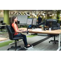 Kensington SmartFit ergonomiška atrama K60412WW, juoda, nugaros atrama