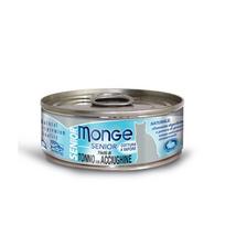 Monge Jelly Senior kons. pašaras senyvoms katėms su tunu ir ančiuviais 6x80g