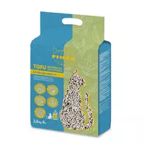 FINKO TOFU kačių kraikas, su žaliosios arbatos ekstraktu 2,6 kg/6 l x 6vnt.