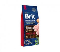 Brit Premium By Nature Adult L sausas maistas šunims 3kg. - 15kg. 15 kg