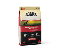 ACANA Sport&Agility sausas maistas šunims 11,4kg. - 17kg. 17 kg