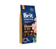 Brit Premium By Nature Adult M sausas maistas šunims 3kg. - 15kg. 3 kg