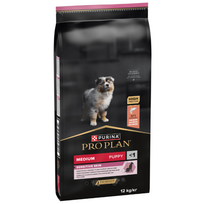 Purina Pro Plan Sensitive Skin Sausas maistas vidutinių veislių šuniukams, turintiems jautrią odą (su lašiša) 12 kg