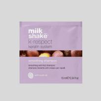 Milk Shake K-Respect Smoothing Shampoo plaukus glotninantis šampūnas, 10 ml